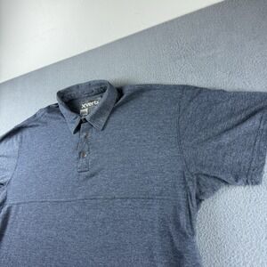 Vertx Shirt Men's 2XL Blue Assessor 2.0 Polo Reaper Tactical Short Sleeve Gun